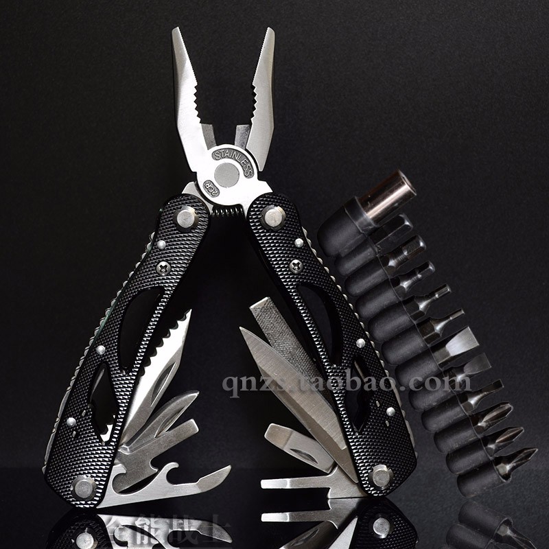 钳折叠工具钳子户外装备板手小刀钳随身便携组合钳刀